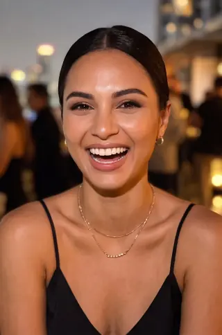the best-looking woman in the room